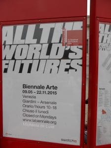 Parallel zu der Biennale Art in Venezia, Marco Polo Event mit Künstlerin Michaela de Luxe