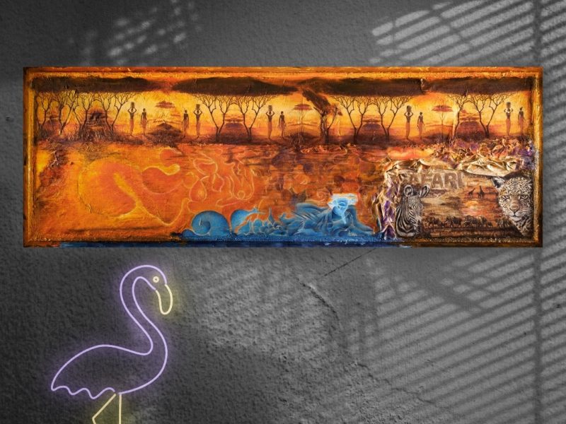 Safari von Michaela de Luxe- Art- schöner Wohnen mit Deluxe Motiv